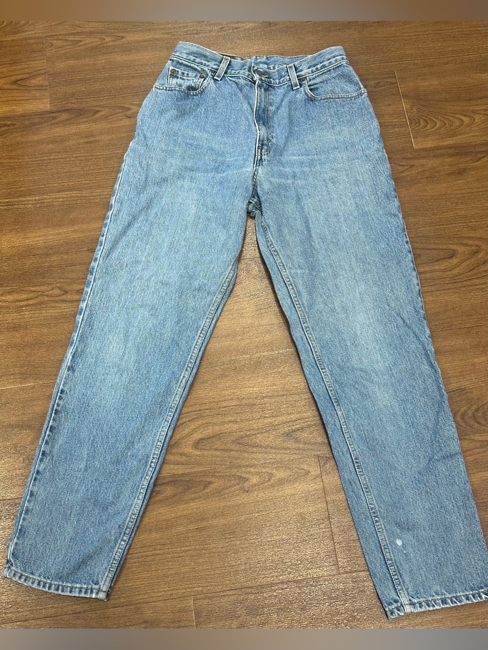 Vintage  Light Wash Straight Leg Levi Jeans